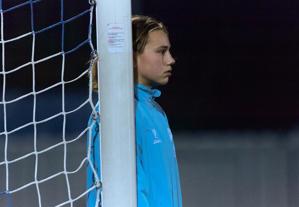 Тренировка женской молодежной команды перед матчем с «Краснодаром»-м