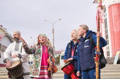 Встреча женской футбольной команды «Зенит» в Саранске