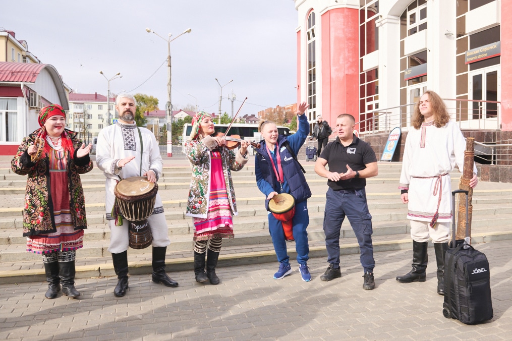 Встреча женской футбольной команды «Зенит» в Саранске