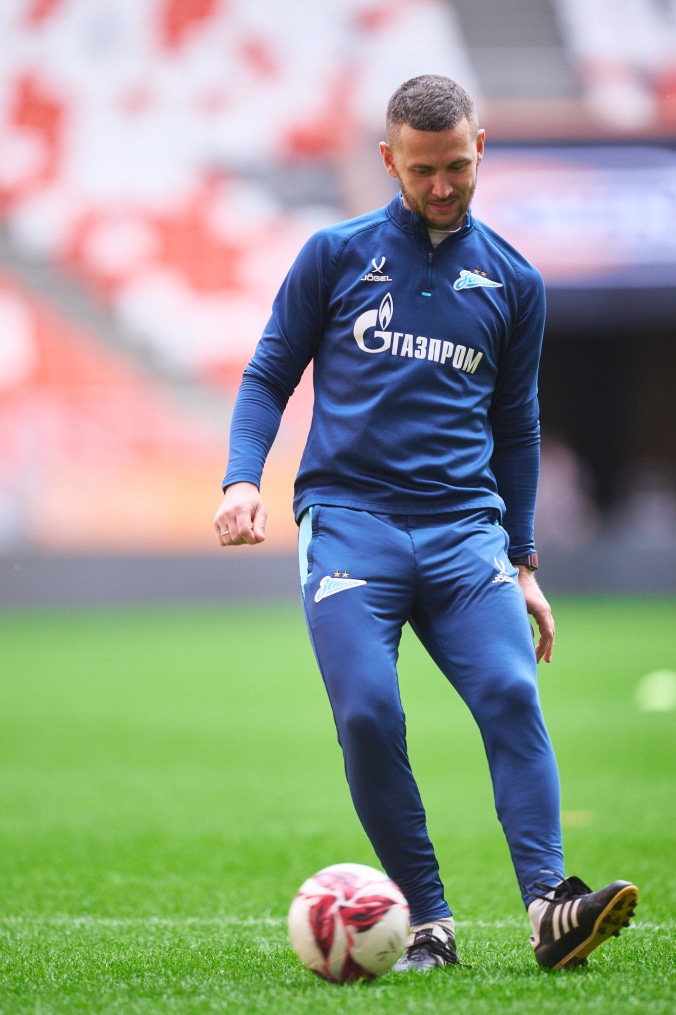 Тренировка женской команды на «Мордовия Арене» перед финалом Winline Кубка России