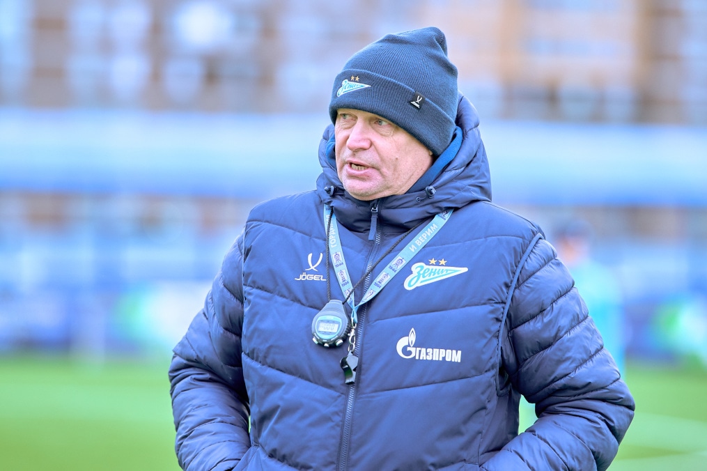 Тренировка «Зенита»-м перед матчем с «Акрон — Академия Коноплева»-м