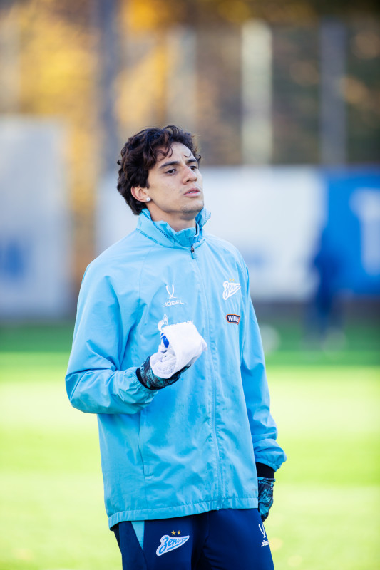 Тренировка основного состава перед матчем с «Сочи»