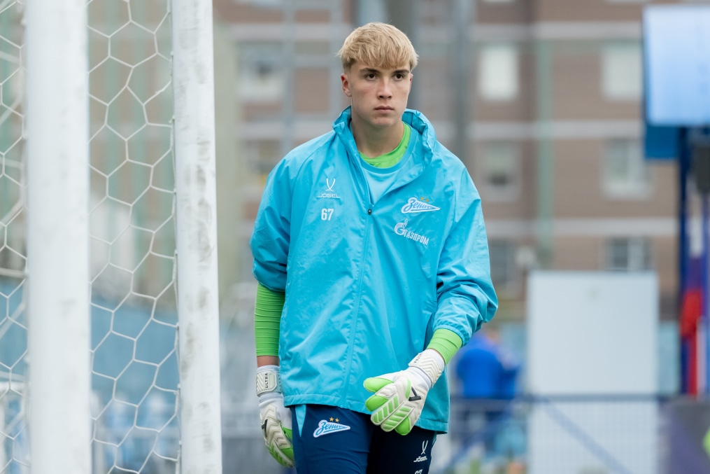 Тренировка «Зенита»-м перед матчем с ЦСКА-М