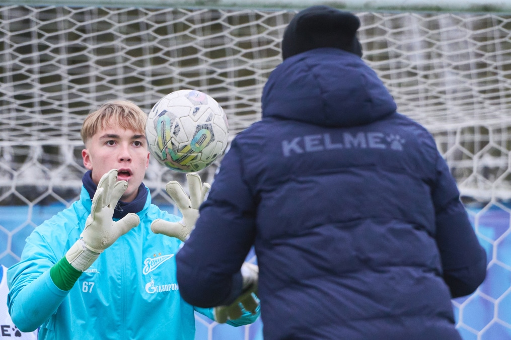 Тренировка «Зенита»-м перед матчем с «Локомотивом»-м