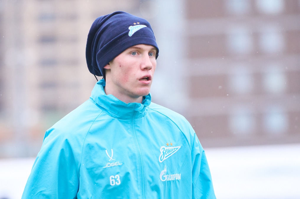 Тренировка «Зенита»-м перед матчем с «Локомотивом»-м