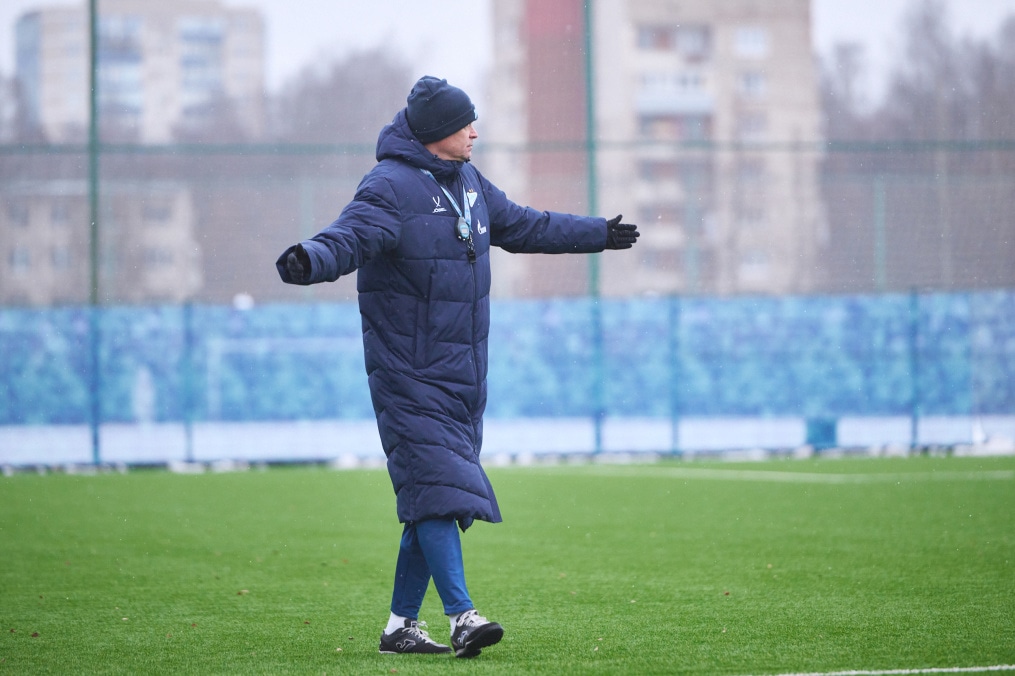 Тренировка «Зенита»-м перед матчем с «Локомотивом»-м