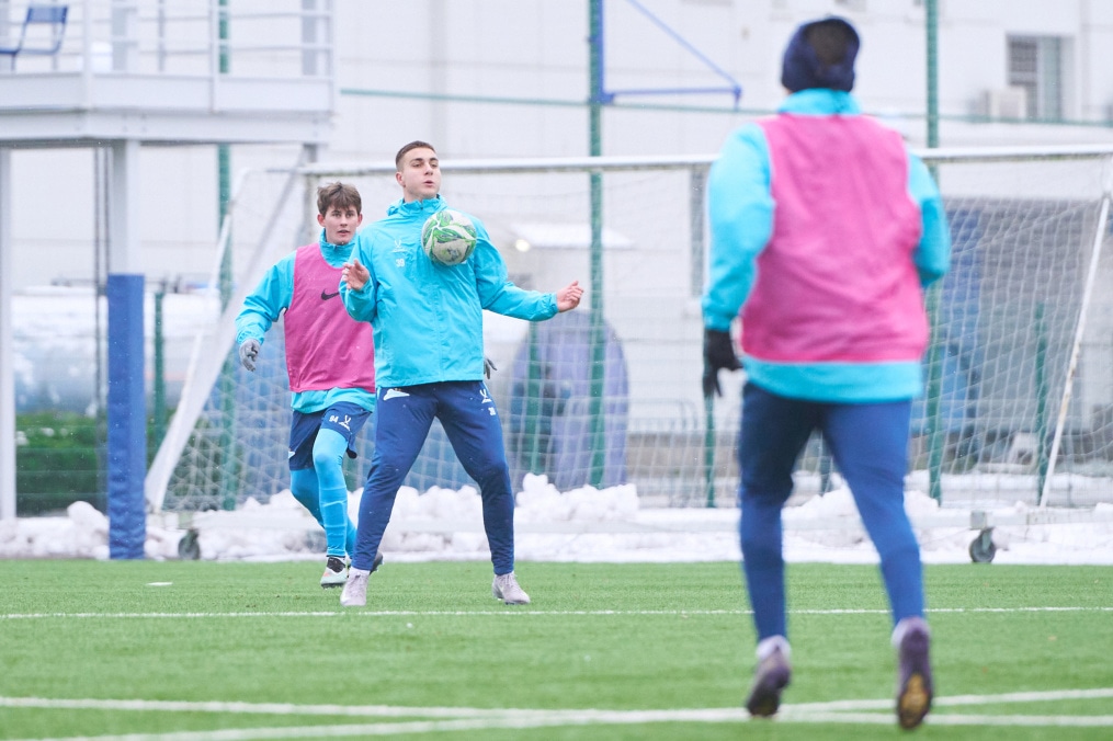 Тренировка «Зенита»-м перед матчем с «Локомотивом»-м