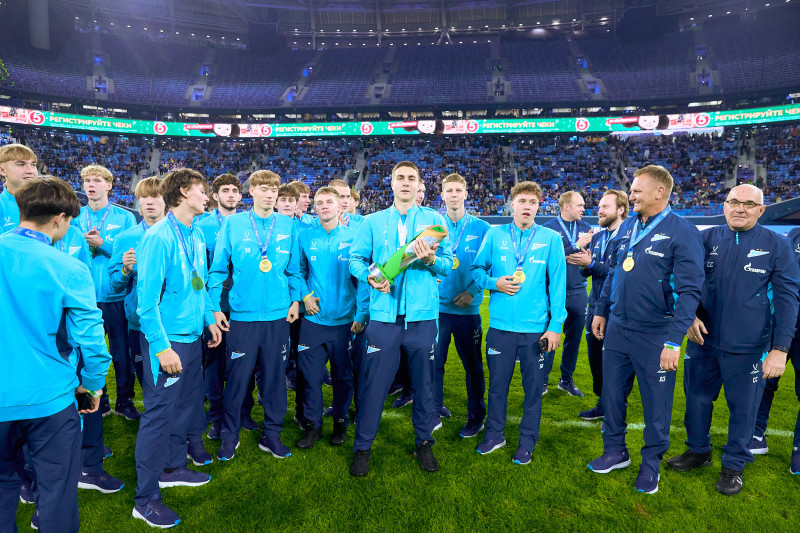 Чествование «Зенита»-м на «Газпром Арене»