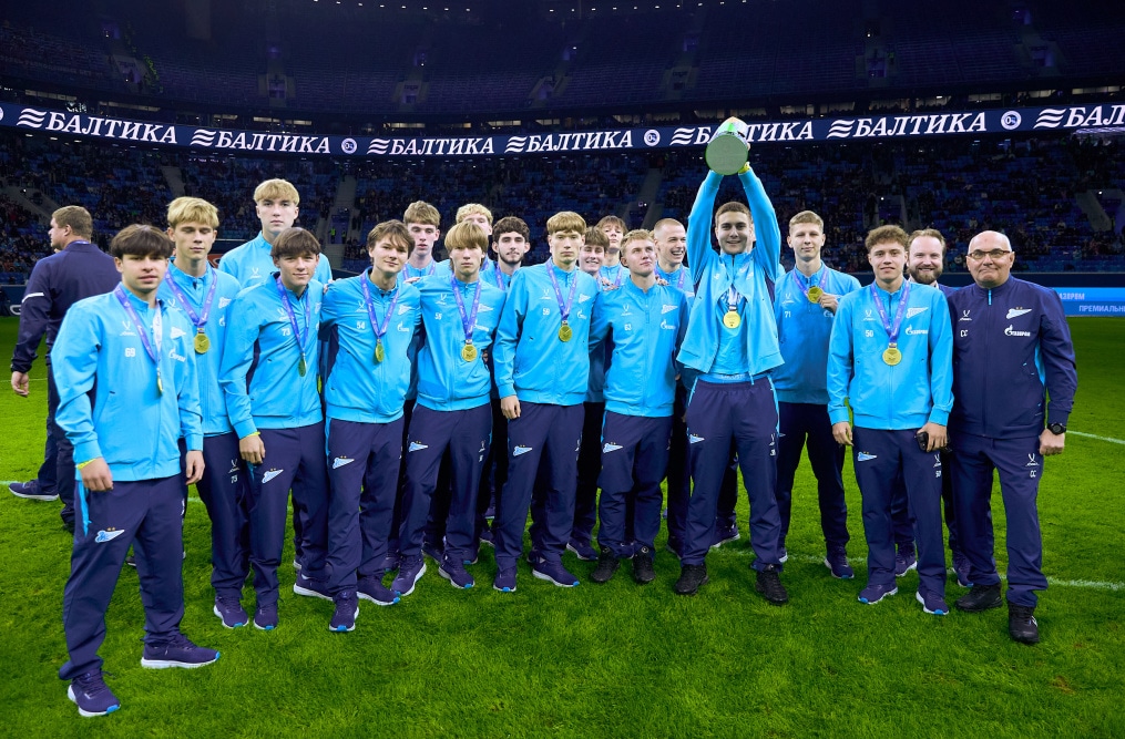 Чествование «Зенита»-м на «Газпром Арене»