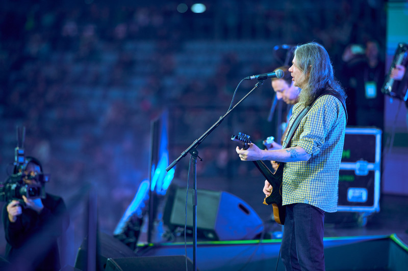 Концерт группы «Чиж и Ко» на главной сцене перед матчем с «Рубином»