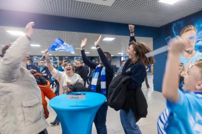 Квиз на фан-променаде перед матчем с «Рубином»