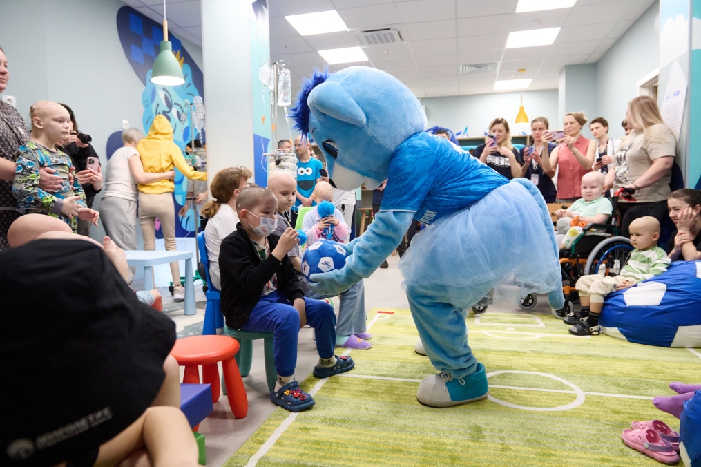 «100 добрых дел»: открытие игровой комнаты в Центре МБИС им. Сергея Березина