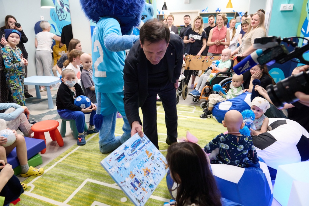 «100 добрых дел»: открытие игровой комнаты в Центре МБИС им. Сергея Березина