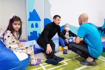 «100 добрых дел»: открытие игровой комнаты в Центре МБИС им. Сергея Березина