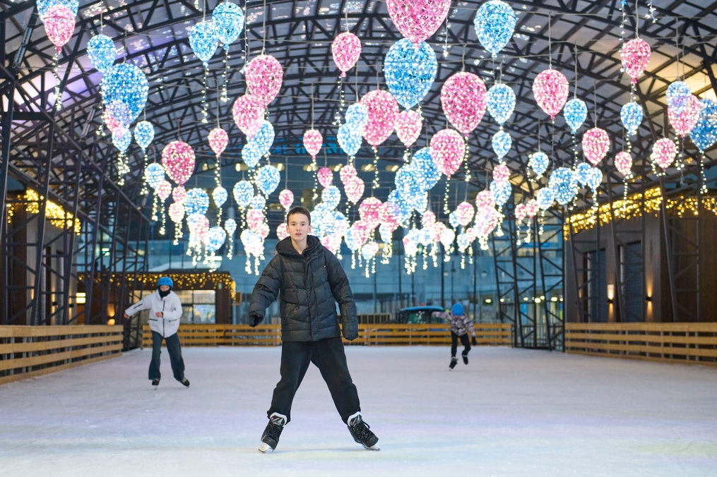 Мегатурнир «»Зенит» рядом». День 1: мастер-класс на катке для участников турнира