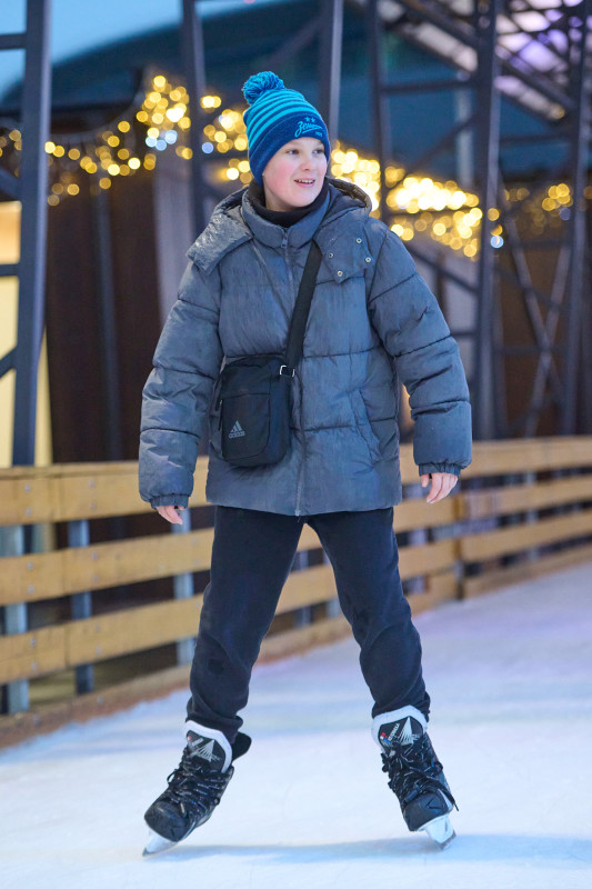 Мегатурнир «»Зенит» рядом». День 1: мастер-класс на катке для участников турнира