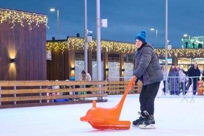 Мегатурнир «»Зенит» рядом». День 1: мастер-класс на катке для участников турнира