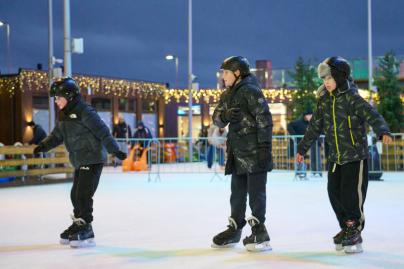 Мегатурнир «»Зенит» рядом». День 1: мастер-класс на катке для участников турнира