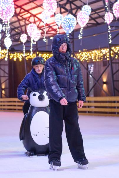 Мегатурнир «»Зенит» рядом». День 1: мастер-класс на катке для участников турнира