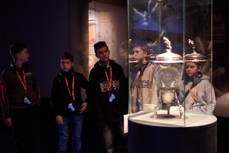 Мегатурнир «»Зенит» рядом»: День 3. Посещение выставки «Зенит. Петербург.100 лет вместе»