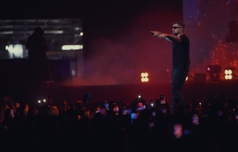 Концерт Басты на «Газпром Арене»