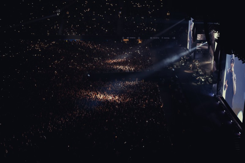 Концерт Басты на «Газпром Арене»