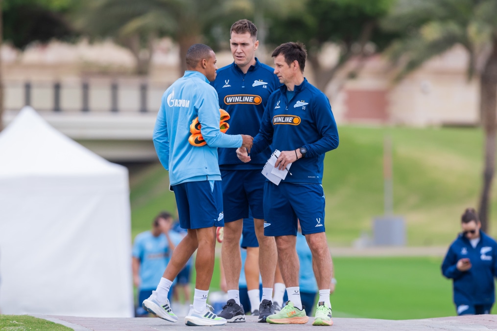 Зимние «Газпром» — тренировочные сборы 2026: тренировка 25 января