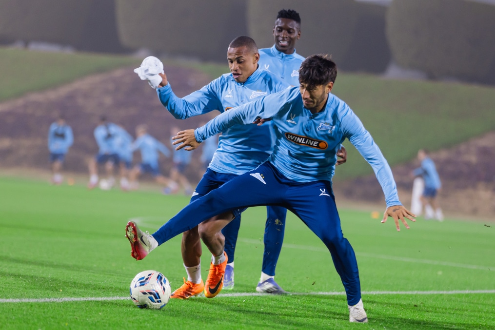 Зимние «Газпром» — тренировочные сборы 2026: тренировка 25 января