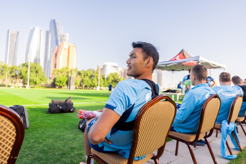 Зимние «Газпром» — тренировочные сборы 2026: тренировка 30 января