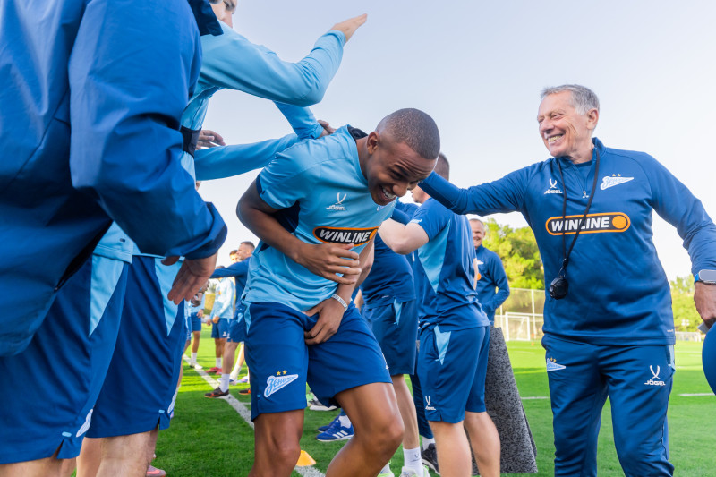 Зимние «Газпром» — тренировочные сборы 2026: тренировка 30 января