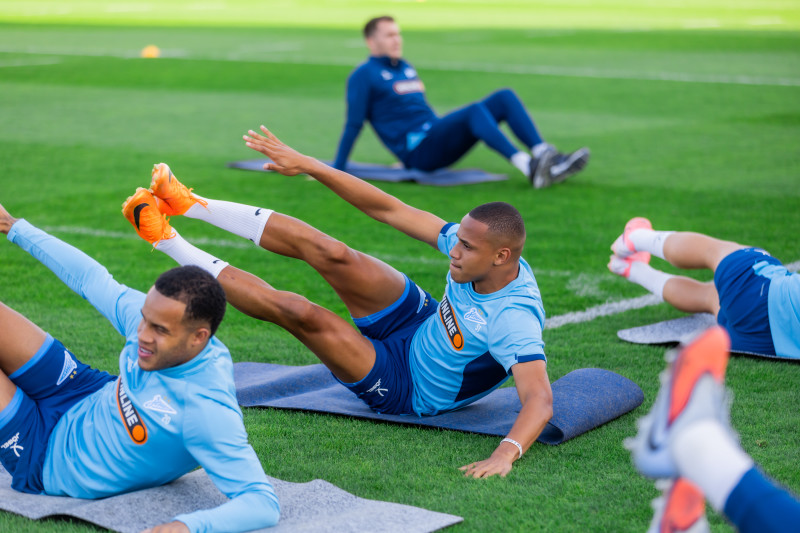 Зимние «Газпром» — тренировочные сборы 2026: тренировка 30 января