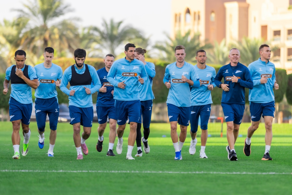 Зимние «Газпром» — тренировочные сборы 2026: тренировка 30 января