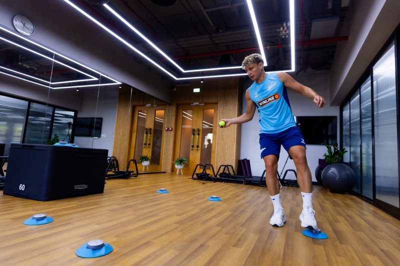 Зимние «Газпром» — тренировочные сборы 2026: тренировка 31 января