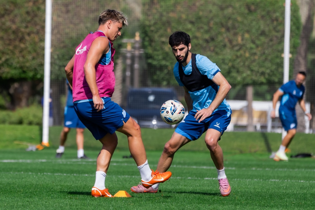 Зимние «Газпром» — тренировочные сборы 2026: тренировка 31 января