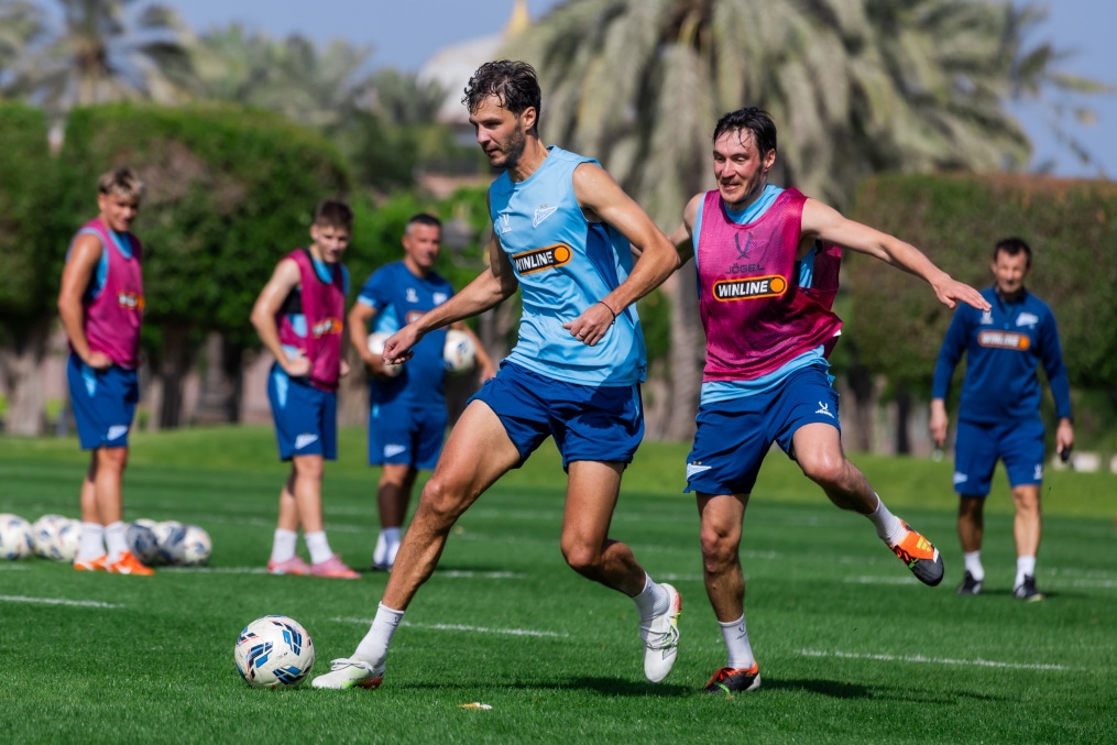 Зимние «Газпром» — тренировочные сборы 2026: тренировка 31 января