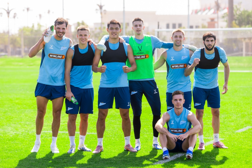 Зимние «Газпром» — тренировочные сборы 2026: тренировка 31 января