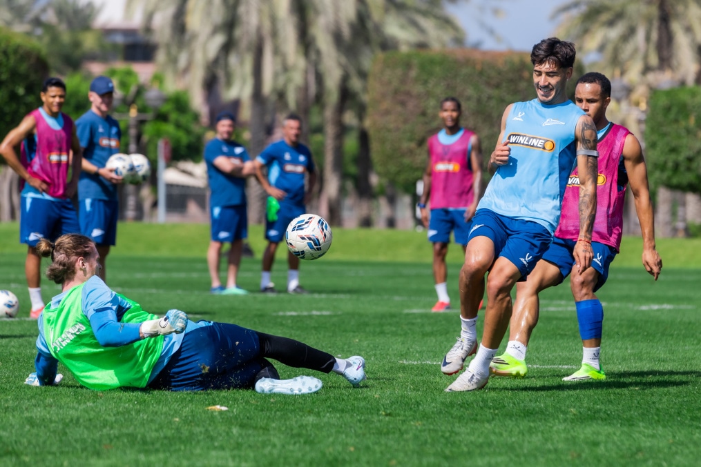 Зимние «Газпром» — тренировочные сборы 2026: тренировка 31 января