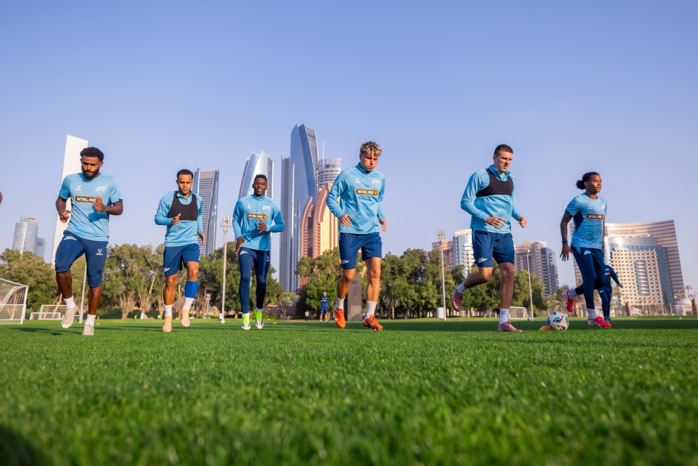 Зимние «Газпром» — тренировочные сборы 2026: тренировка 31 января