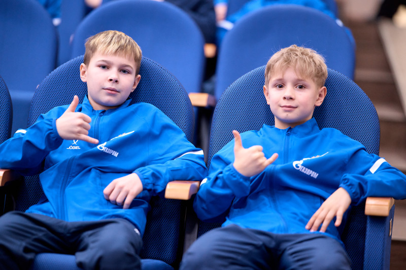 Награждение юношеских команд «Зенита» по итогам сезона 2025 года Первенства города