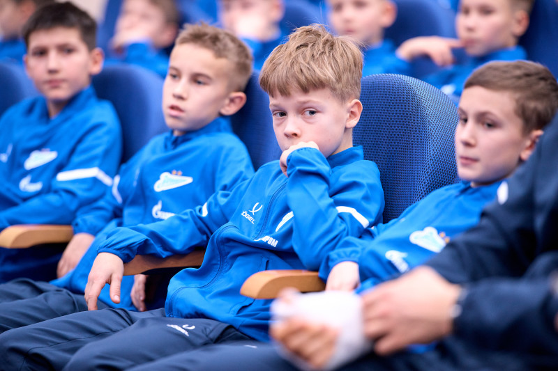 Награждение юношеских команд «Зенита» по итогам сезона 2025 года Первенства города