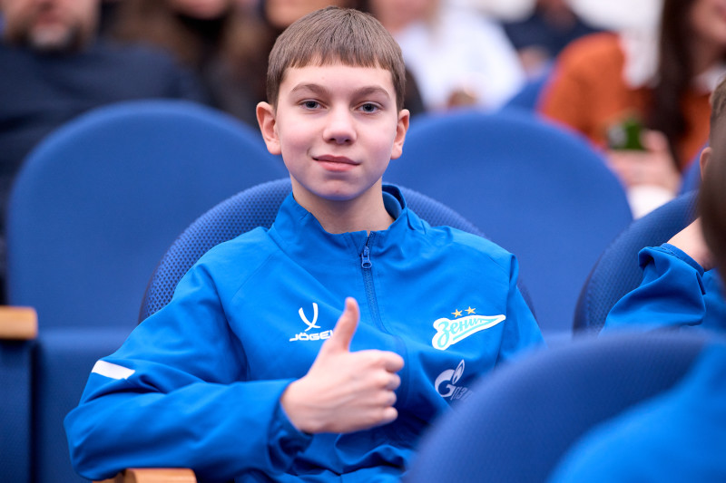 Награждение юношеских команд «Зенита» по итогам сезона 2025 года Первенства города