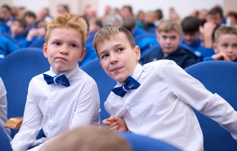 Награждение юношеских команд «Зенита» по итогам сезона 2025 года Первенства города