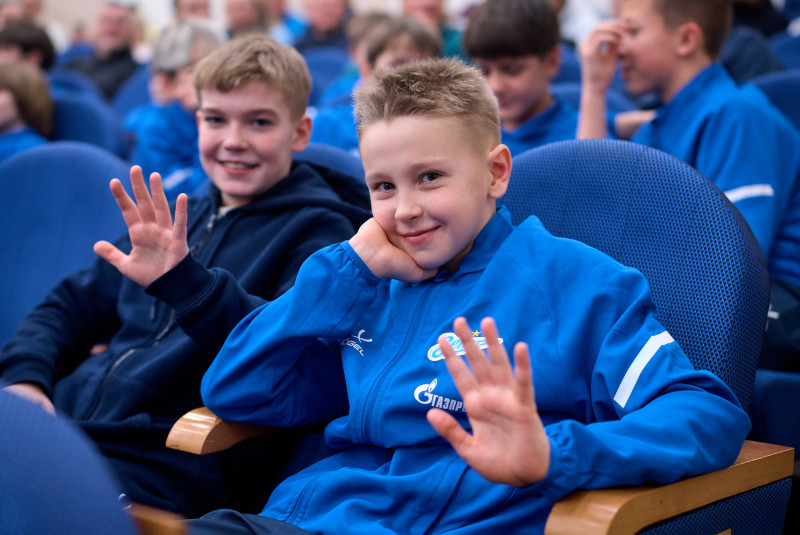 Награждение юношеских команд «Зенита» по итогам сезона 2025 года Первенства города