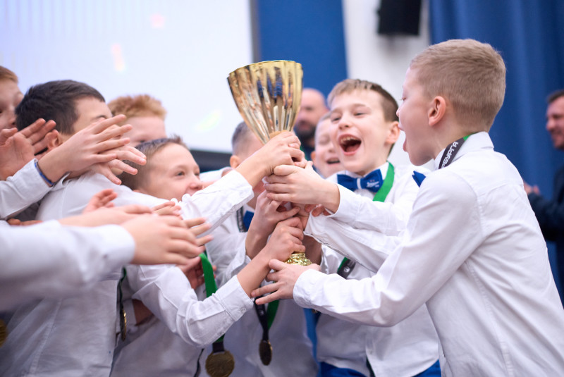 Награждение юношеских команд «Зенита» по итогам сезона 2025 года Первенства города