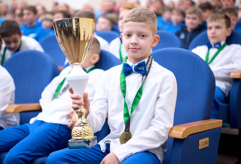 Награждение юношеских команд «Зенита» по итогам сезона 2025 года Первенства города