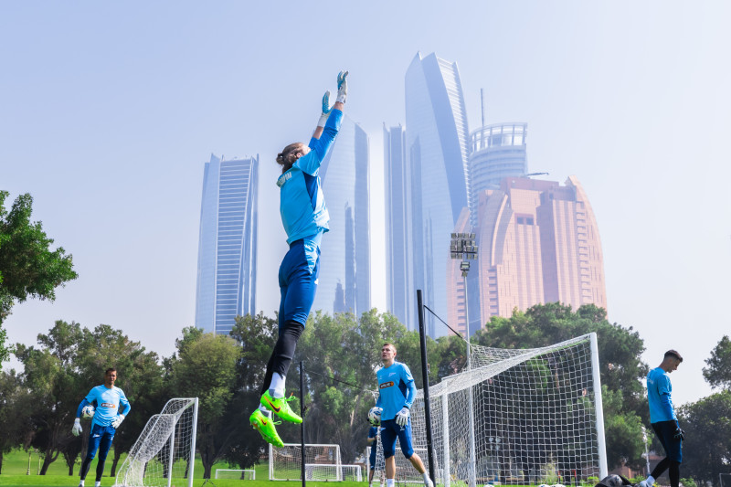 Зимние «Газпром» — тренировочные сборы 2026: тренировка 1 февраля