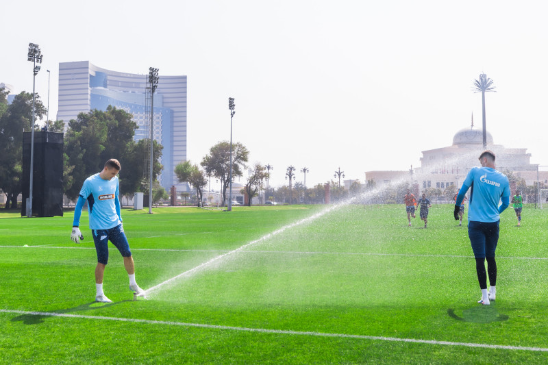 Зимние «Газпром» — тренировочные сборы 2026: тренировка 1 февраля
