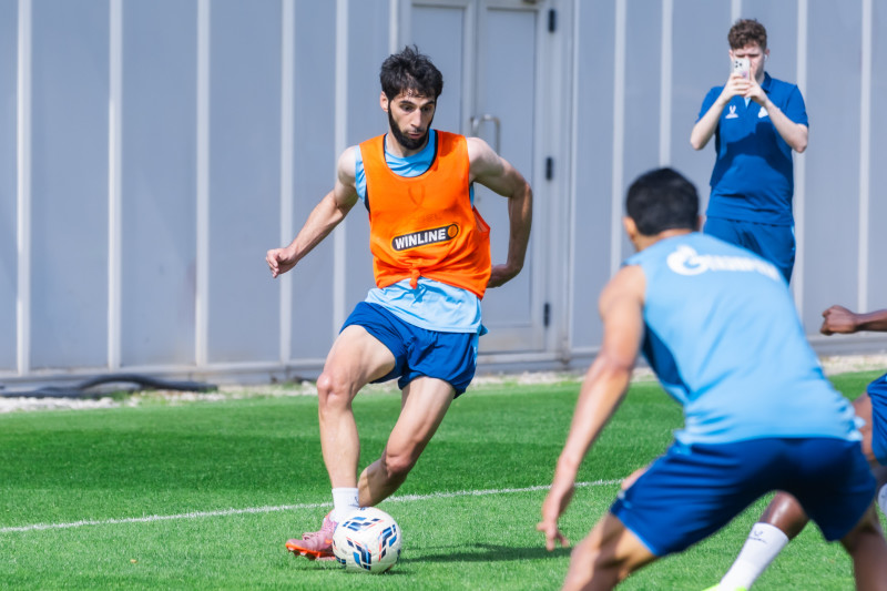 Зимние «Газпром» — тренировочные сборы 2026: тренировка 1 февраля