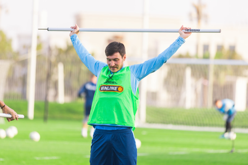 Зимние «Газпром» — тренировочные сборы 2026: тренировка 1 февраля