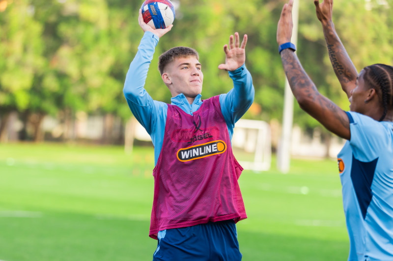 Зимние «Газпром» — тренировочные сборы 2026: тренировка 1 февраля